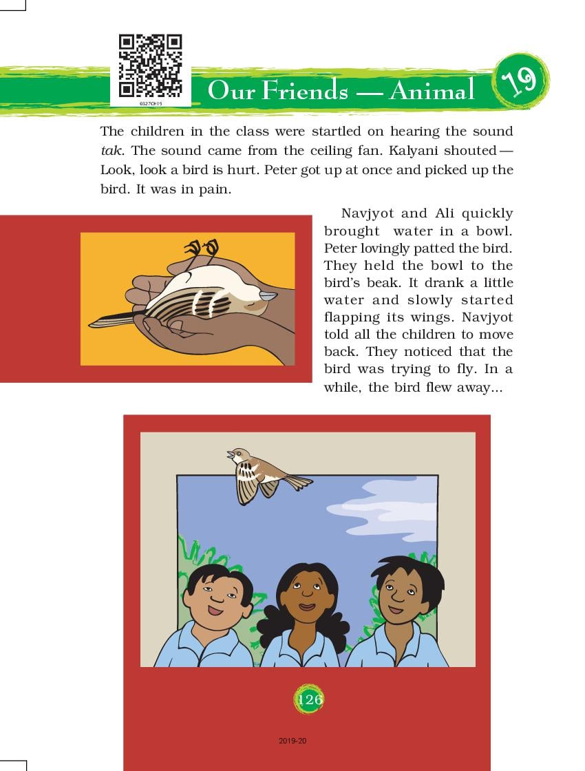 NCERT Book Class 3 EVS Chapter 19 Our Friends – Animals - Page 1