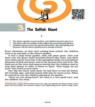 NCERT Book Class 8 English (It So Happened) Chapter 3 The Selfish Giant ...
