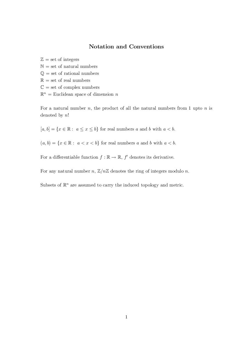 TIFR GS 2011 Question Paper Mathematics - Page 1