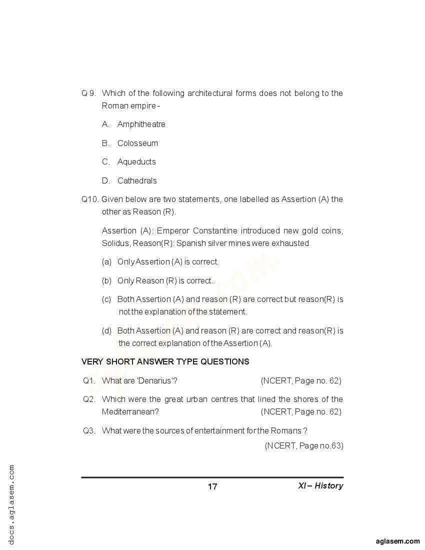 Class 11 History Notes for An Empire Across Three Continents (PDF ...