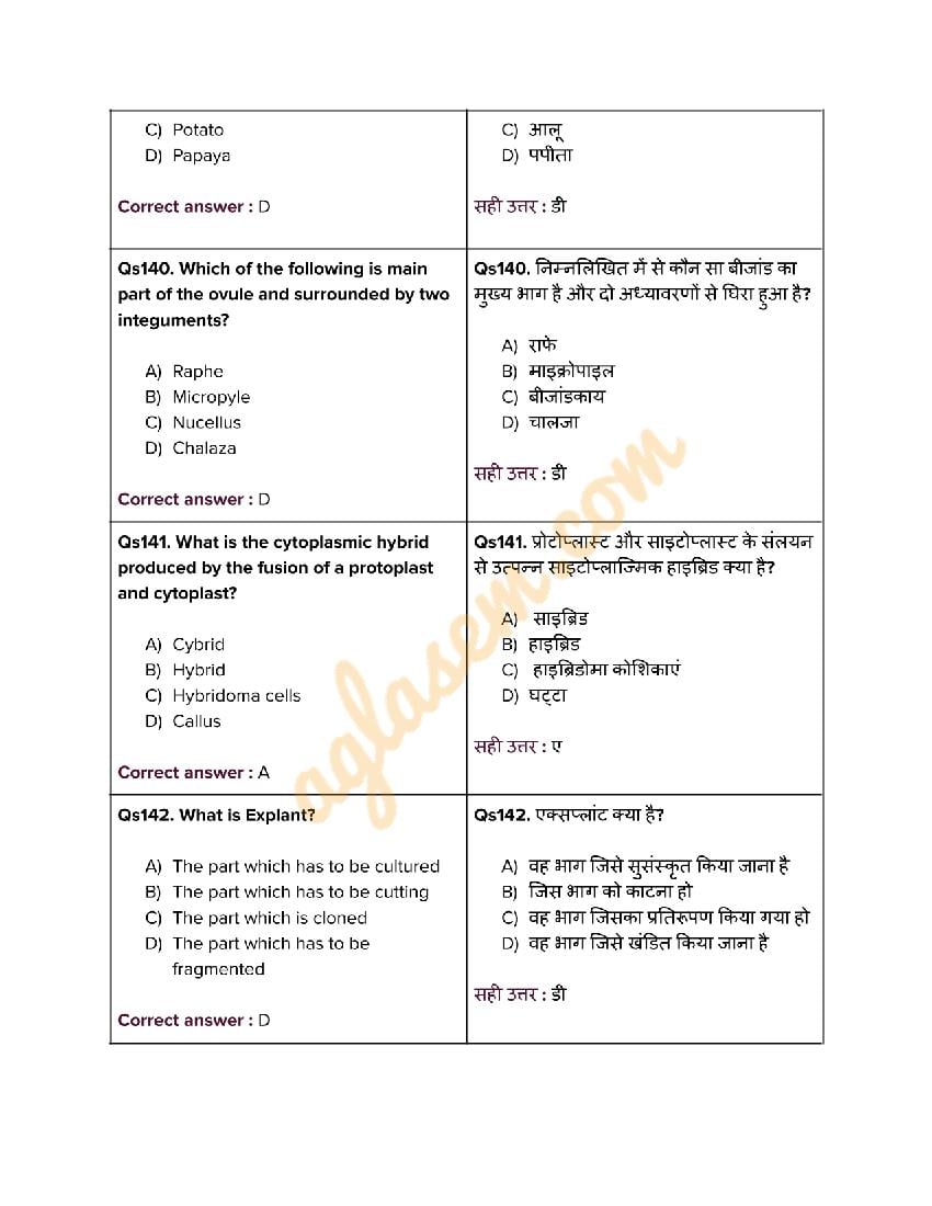 Jharkhand B.Sc Nursing 2022 Question Paper (Published) - Download Here ...