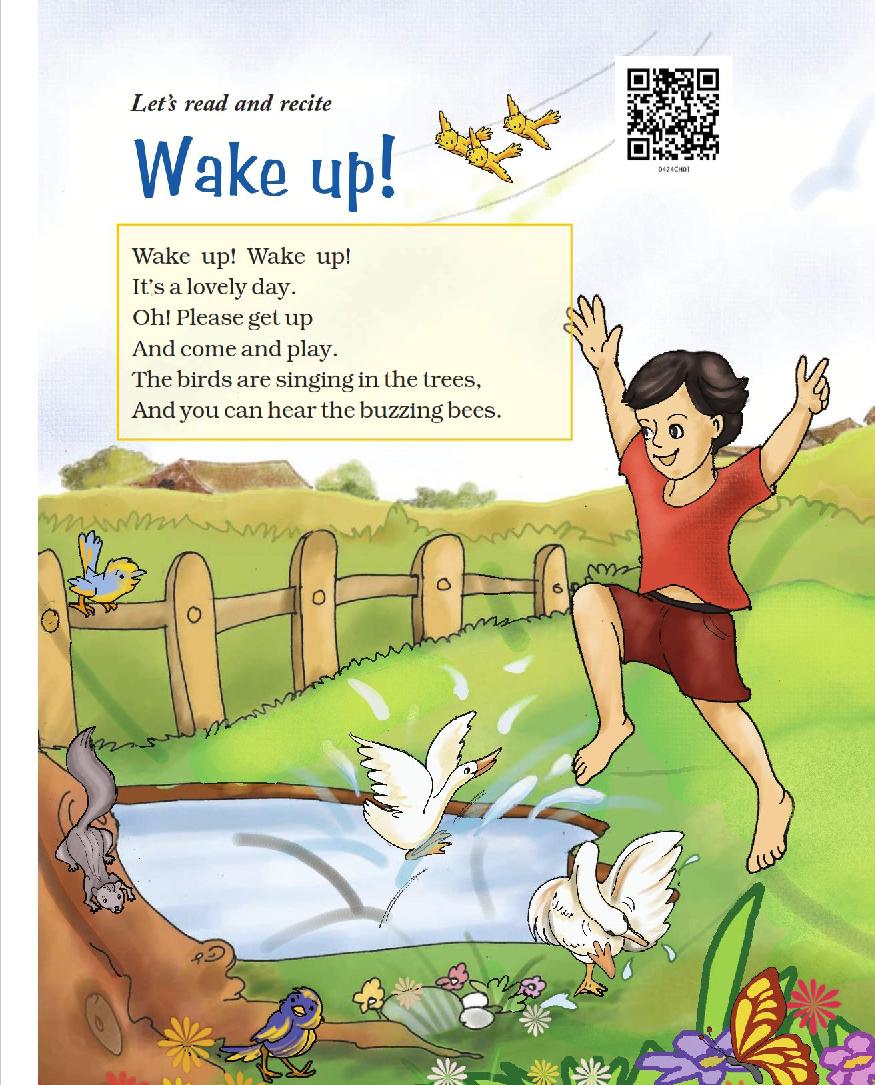 ncert-book-class-4-english-marigold-unit-1-neha-s-alarm-clock-wake
