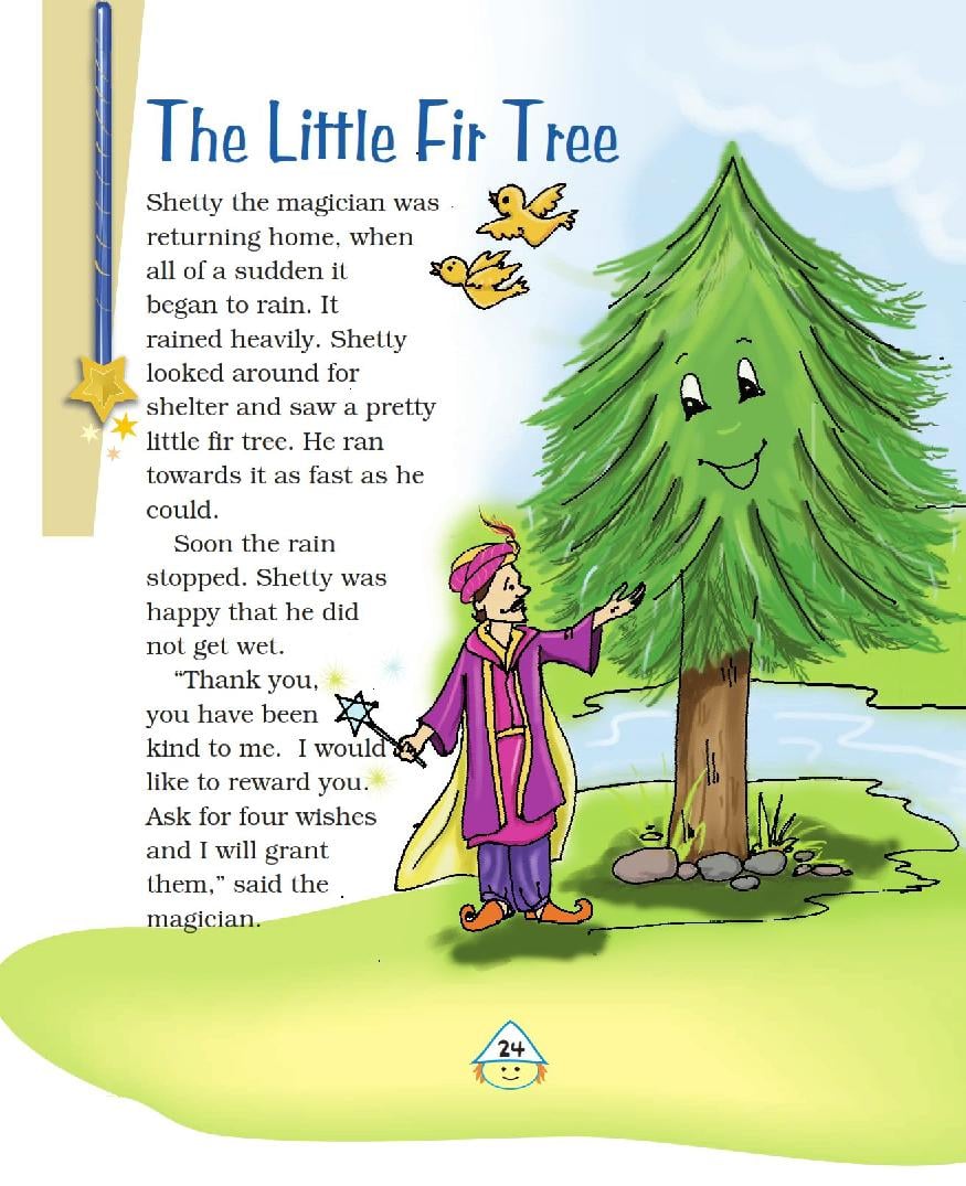 ncert-book-class-4-english-marigold-unit-2-the-little-fir-tree-noses