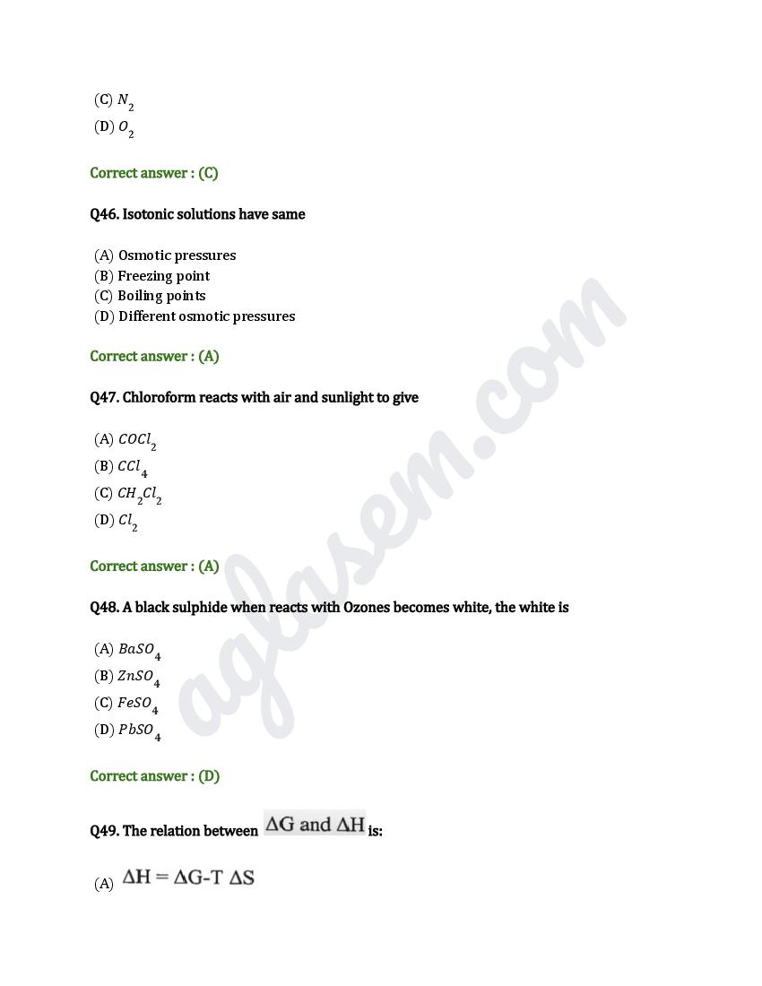 HP B.Sc Nursing 2021 Question Paper PDF with Answers (Memory-Based)