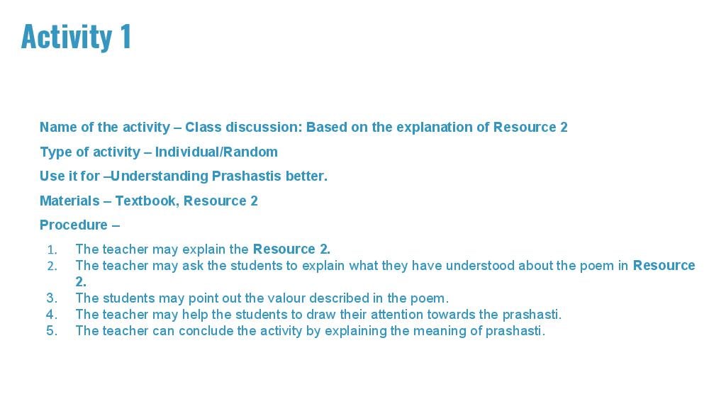 Teaching Material for Class 7 History – NCERT CBSE Handbook for Teachers
