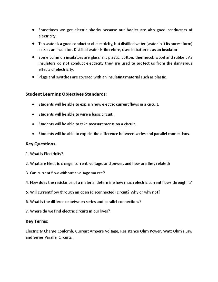 Teaching Material for Class 7 Physics – NCERT CBSE Handbook for Teachers