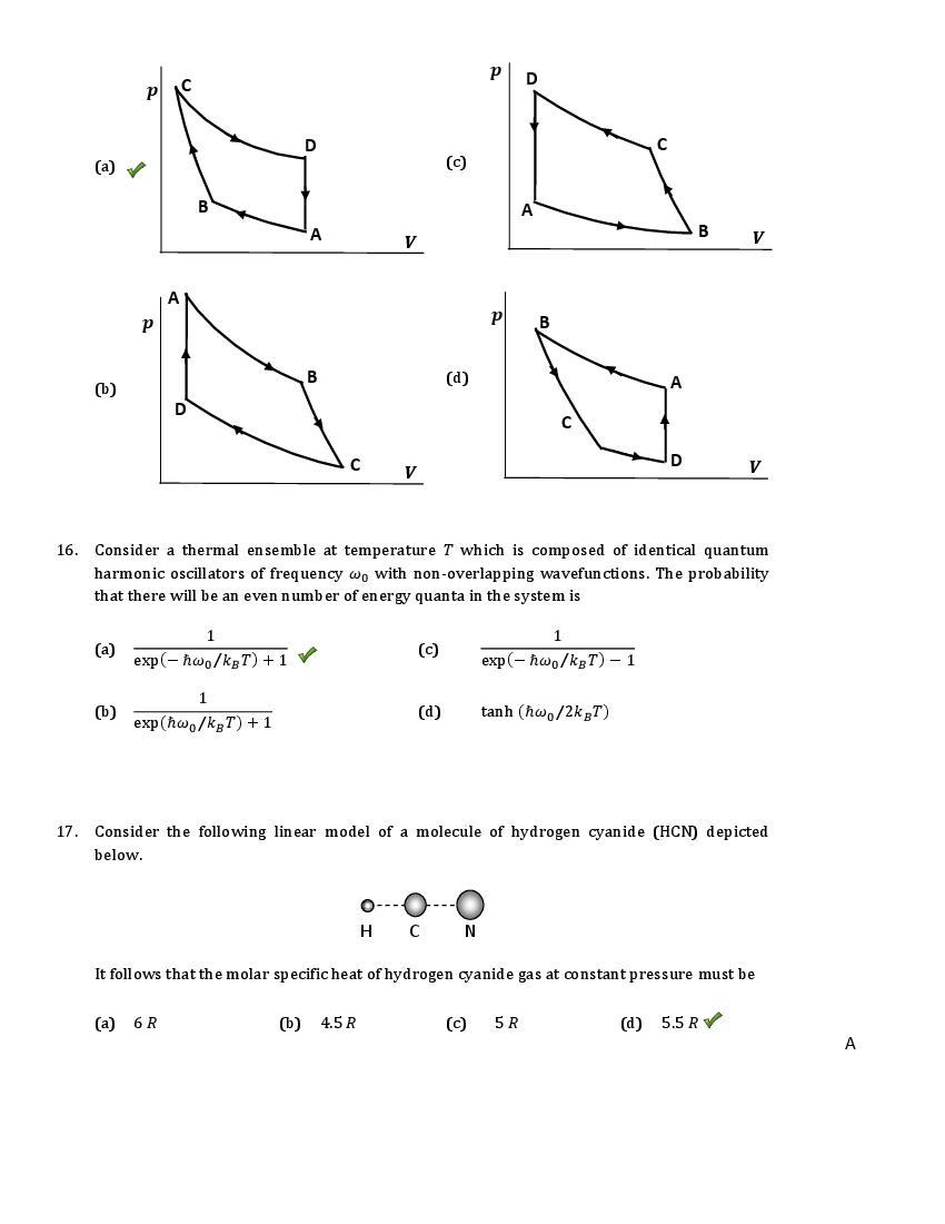 TIFR GS 2019 Question Paper PDF (Physics PhD, I-PhD and 5 More)