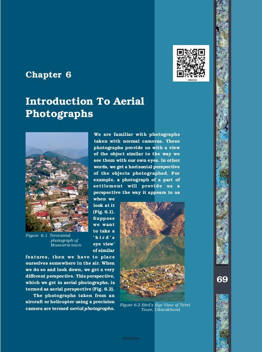 NCERT Book Class 11 Geography (Practical Work in Geography) Chapter 6 Introduction to Aerial Photographs - Page 1