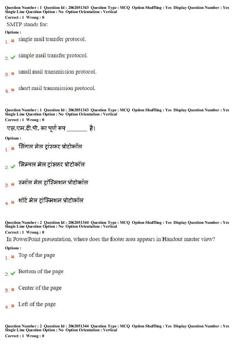 MP CPCT 2018 Question Papers PDF (14 Dates, Inscript & Remington)
