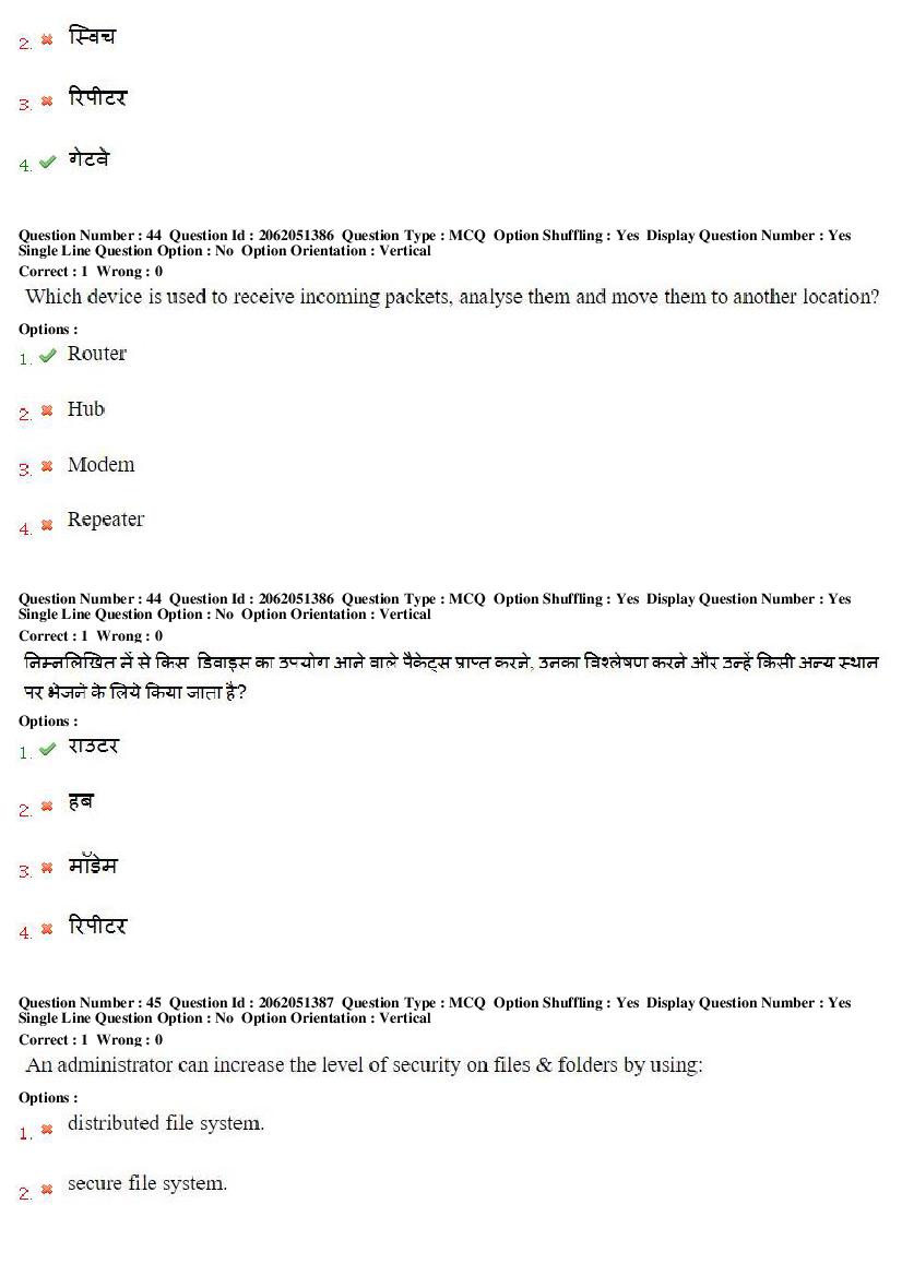 MP CPCT 2018 Question Papers PDF (14 Dates, Inscript & Remington)