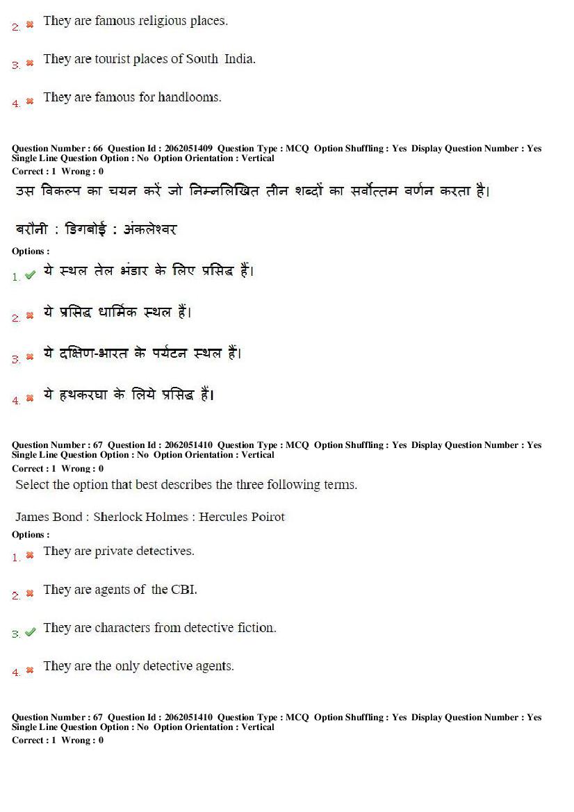 MP CPCT 2018 Question Papers PDF (14 Dates, Inscript & Remington)