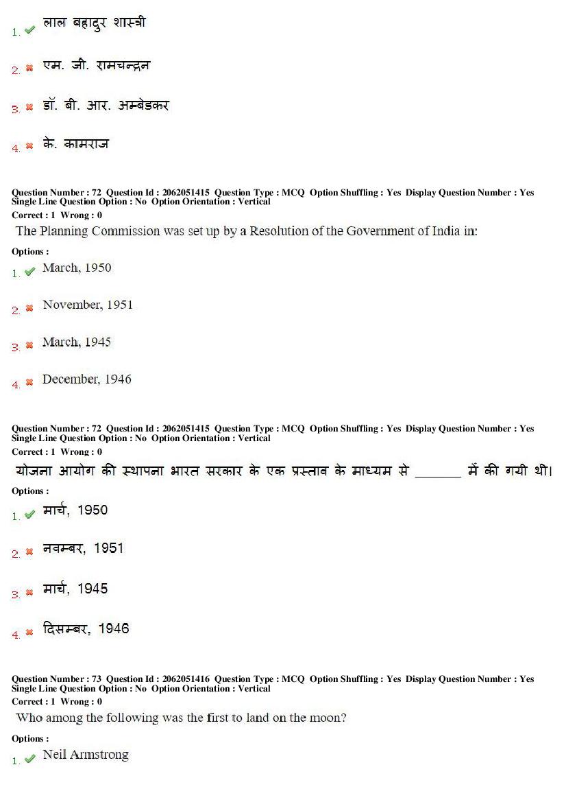 MP CPCT 2018 Question Papers PDF (14 Dates, Inscript & Remington)