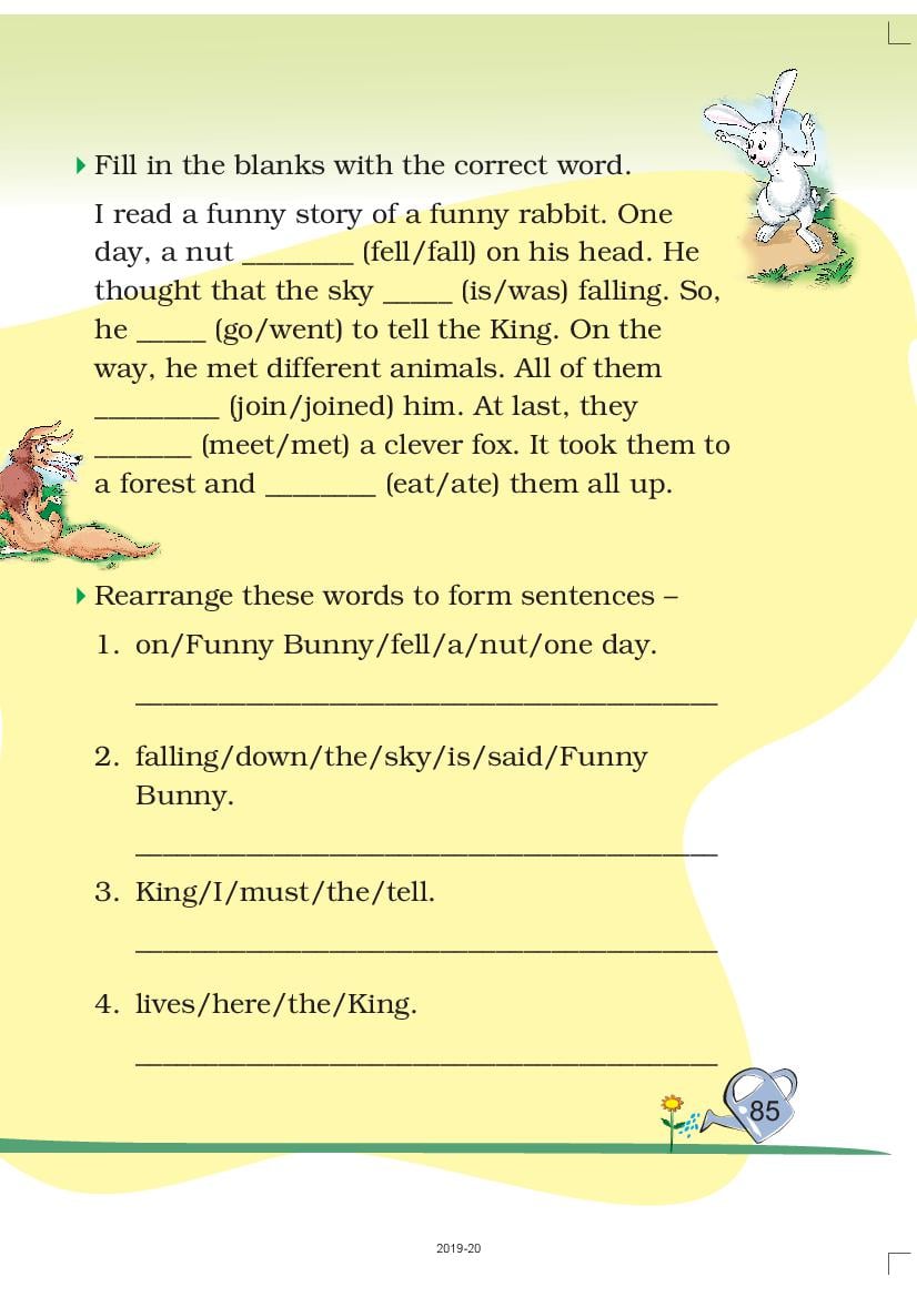 ncert-book-class-2-english-marigold-chapter-5-zoo-manners