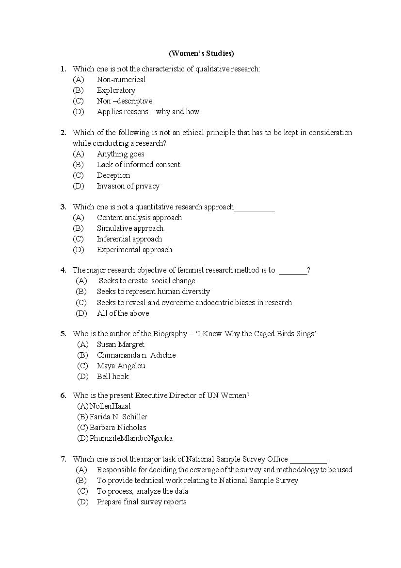 PU M.Phil./Ph.D. 2020 Question Paper PDF (8 Faculty Papers + Key)
