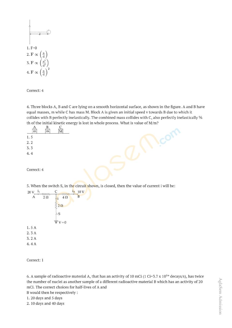 Jee Main 2019 Question Paper 9 Jan Shift 1