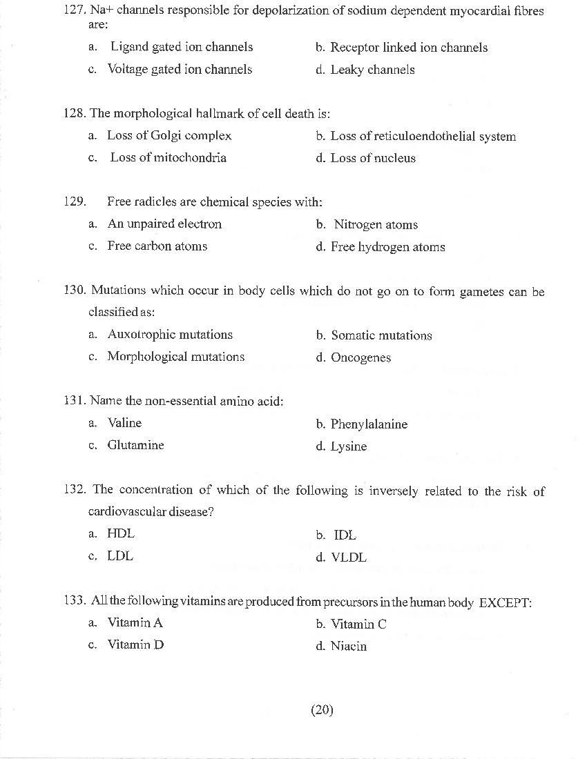 HP M.Sc Nursing 2021 Question Paper PDF with Answer Key