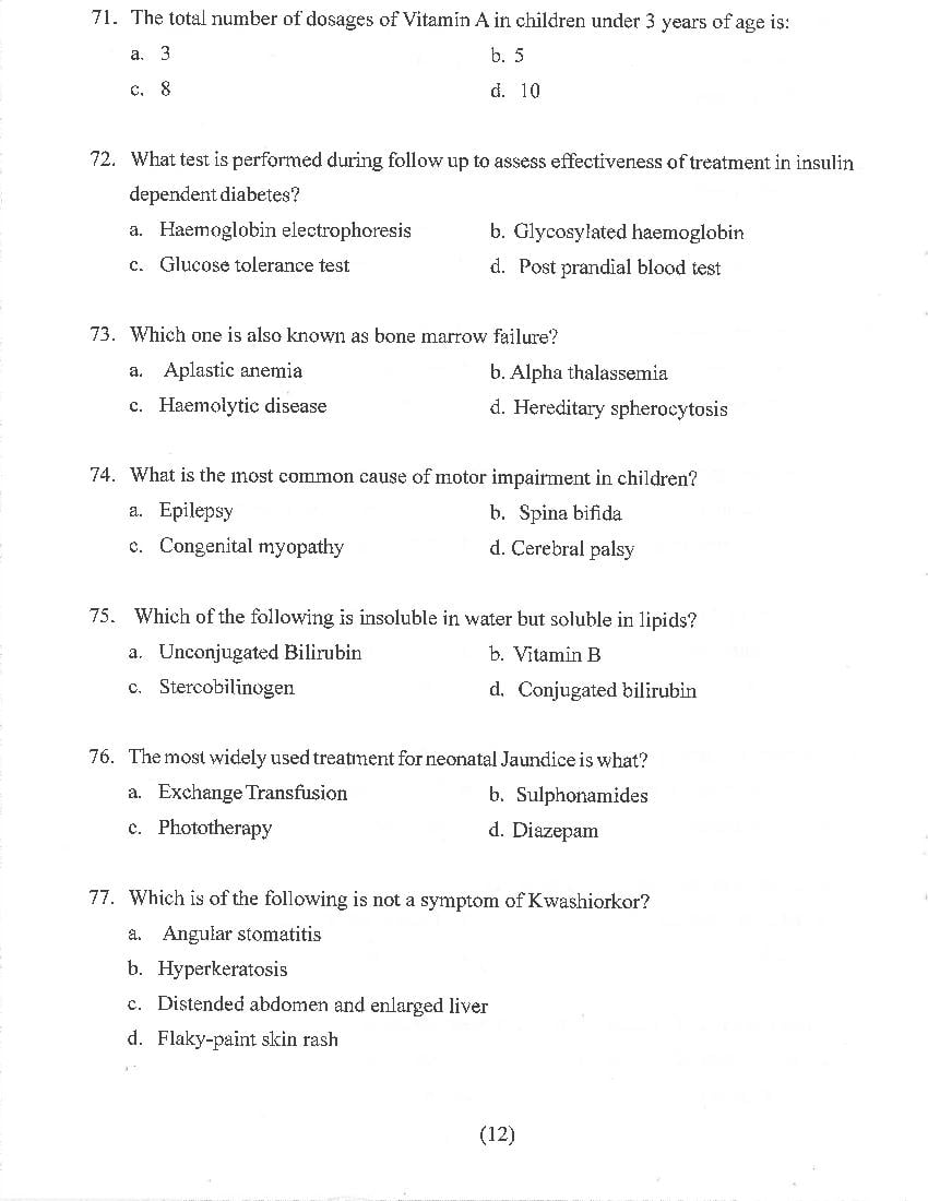 HP M.Sc Nursing 2021 Question Paper PDF with Answer Key