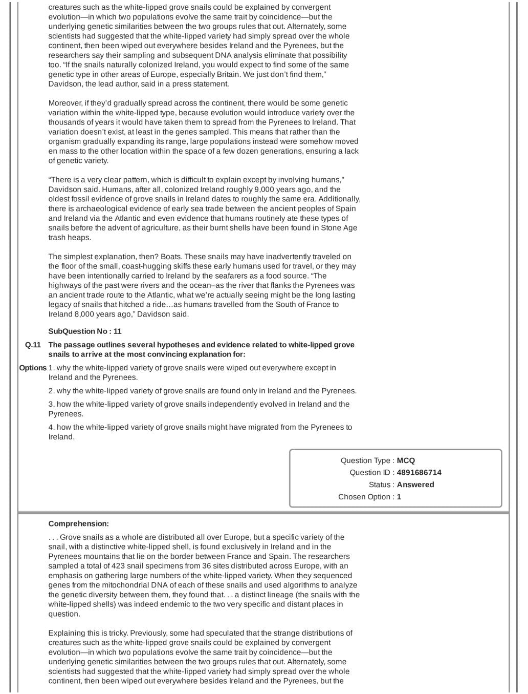 CAT 2018 Question Paper PDF with Answer Key (Slot 1 and 2)