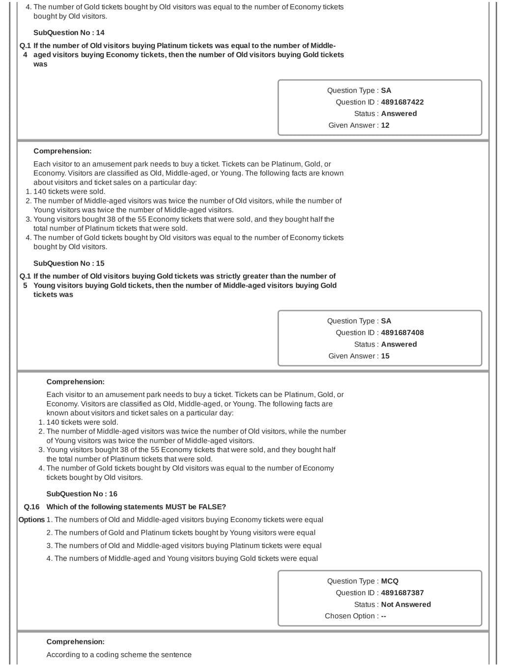 CAT 2018 Question Paper PDF with Answer Key (Slot 1 and 2)