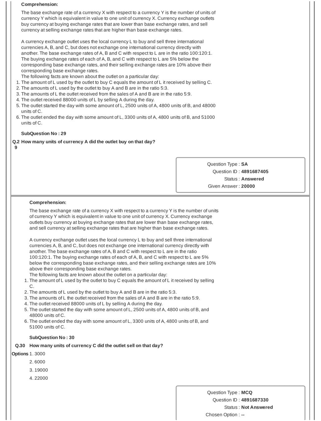 CAT 2018 Question Paper PDF with Answer Key (Slot 1 and 2)