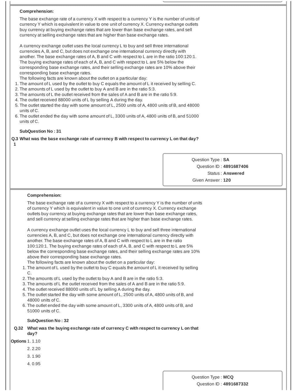 CAT 2018 Question Paper PDF with Answer Key (Slot 1 and 2)