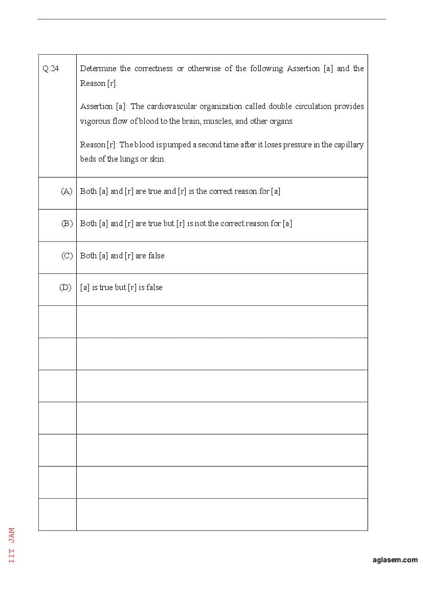IIT JAM 2023 Question Papers PDF with Answer Keys (7 Papers)