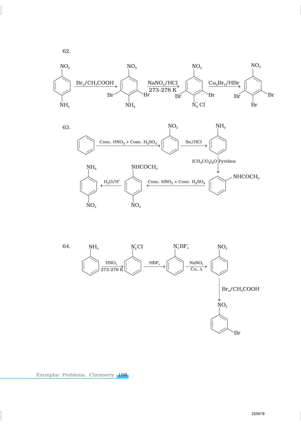 NCERT Exemplar Class 12 Chemistry Chapter 13 Amines