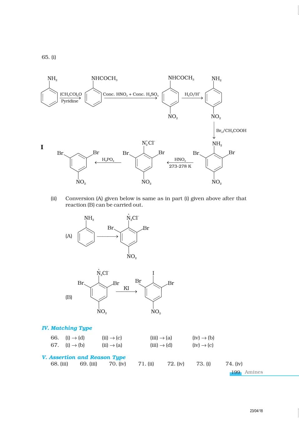 NCERT Exemplar Class 12 Chemistry Chapter 13 Amines