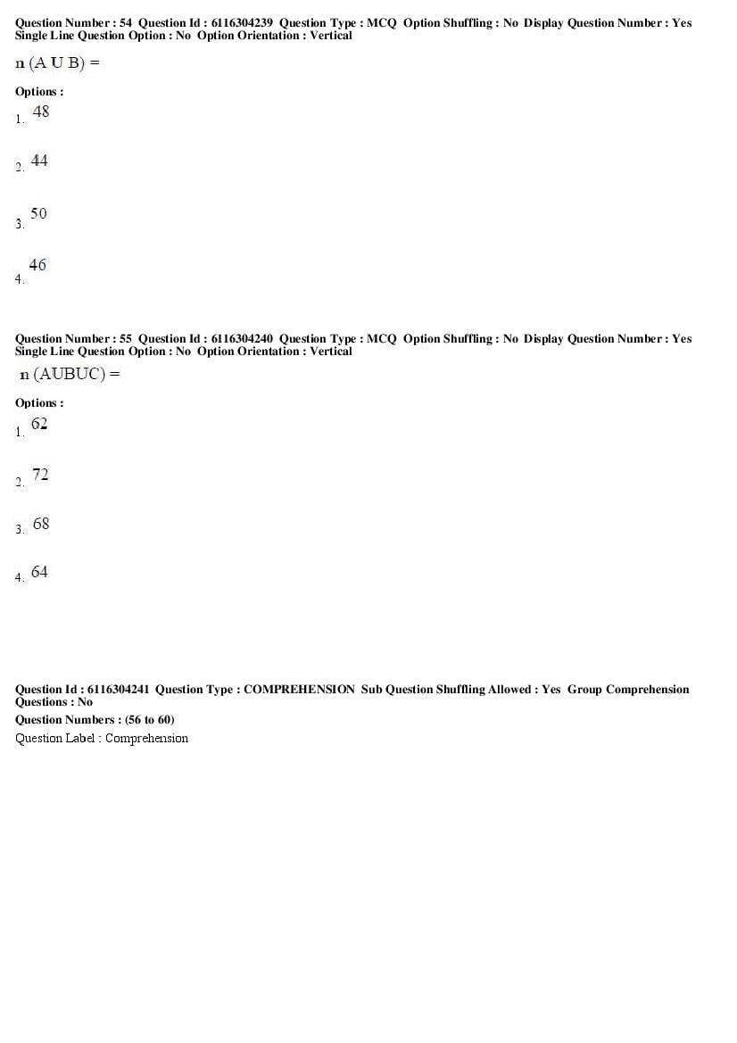 AP ICET 2018 Question Papers PDF (2 May, Shift 1 and 2)