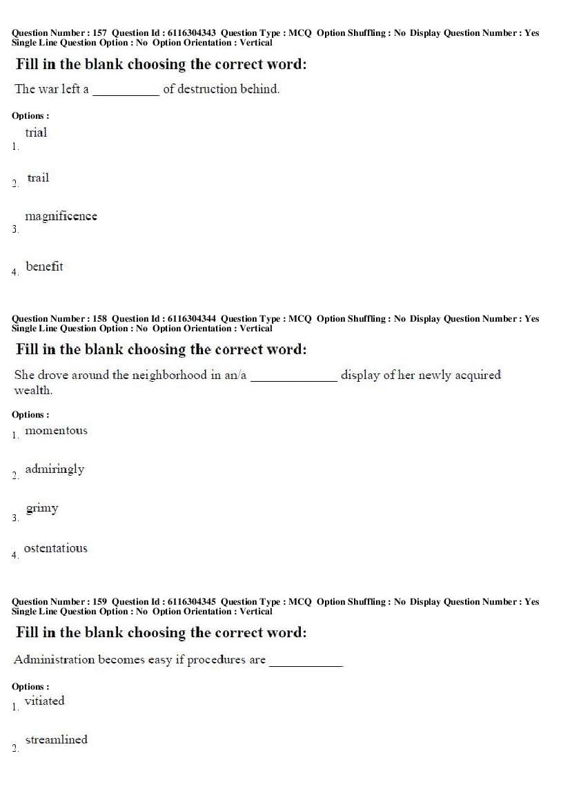 AP ICET 2018 Question Papers PDF (2 May, Shift 1 and 2)
