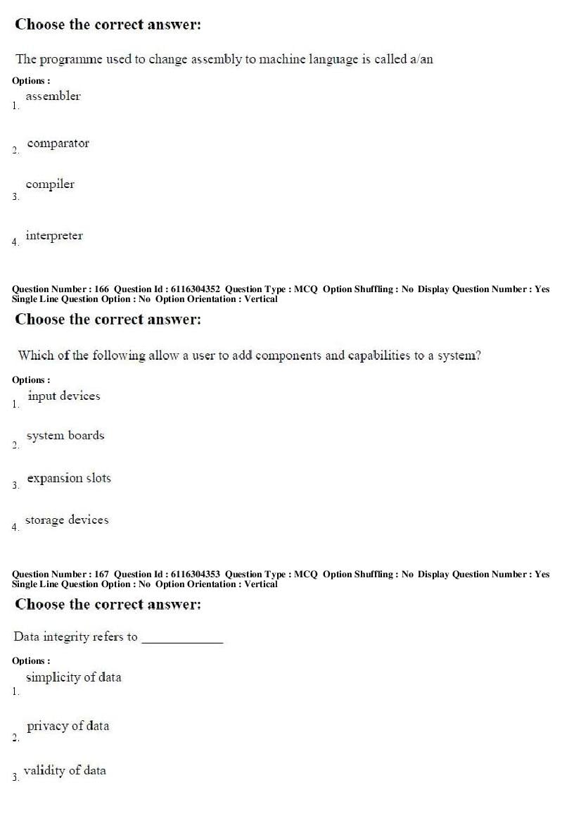 AP ICET 2018 Question Papers PDF (2 May, Shift 1 and 2)