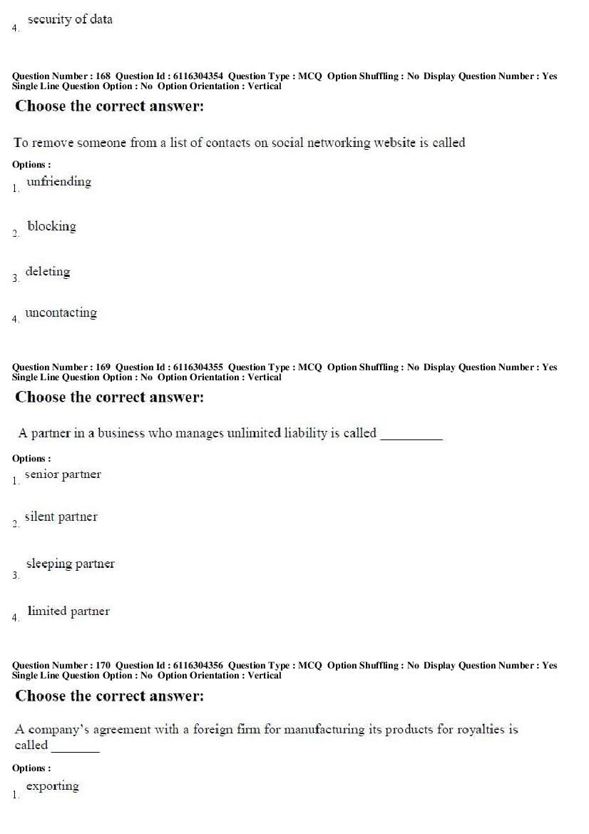 AP ICET 2018 Question Papers PDF (2 May, Shift 1 and 2)