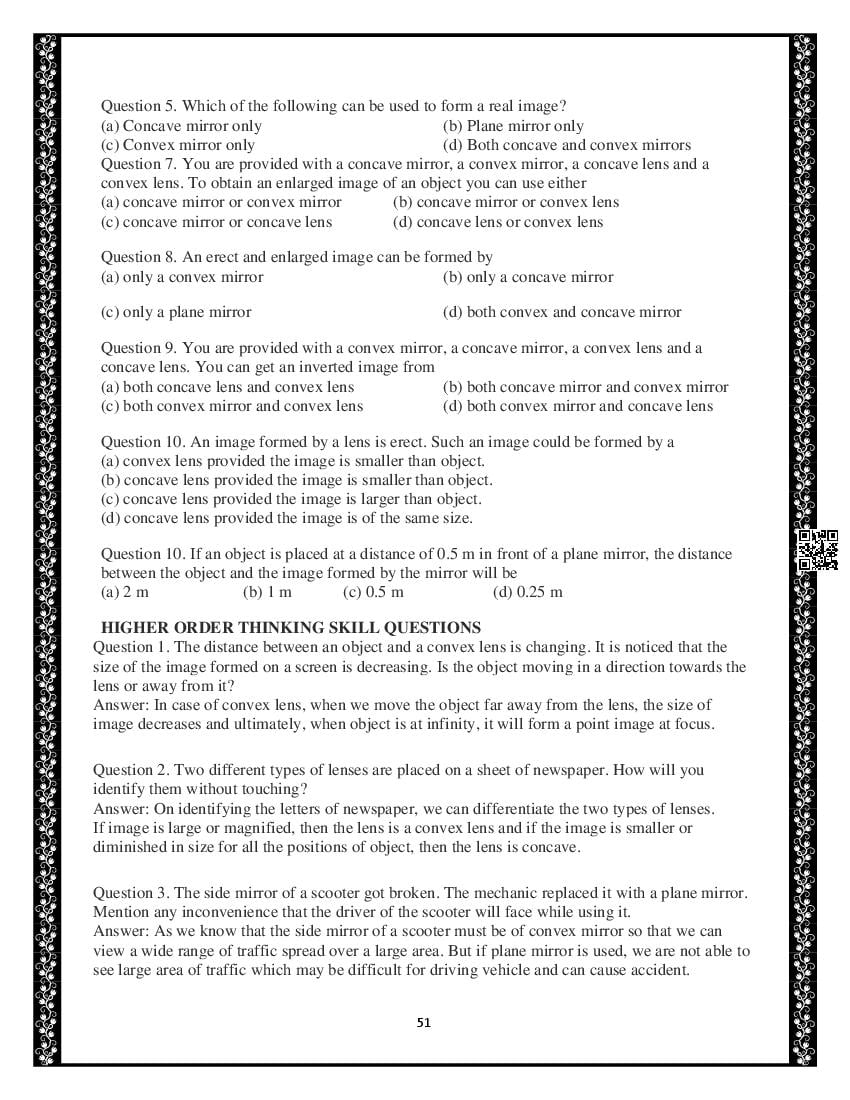 Light notes for class 7 science pdf oneedu24