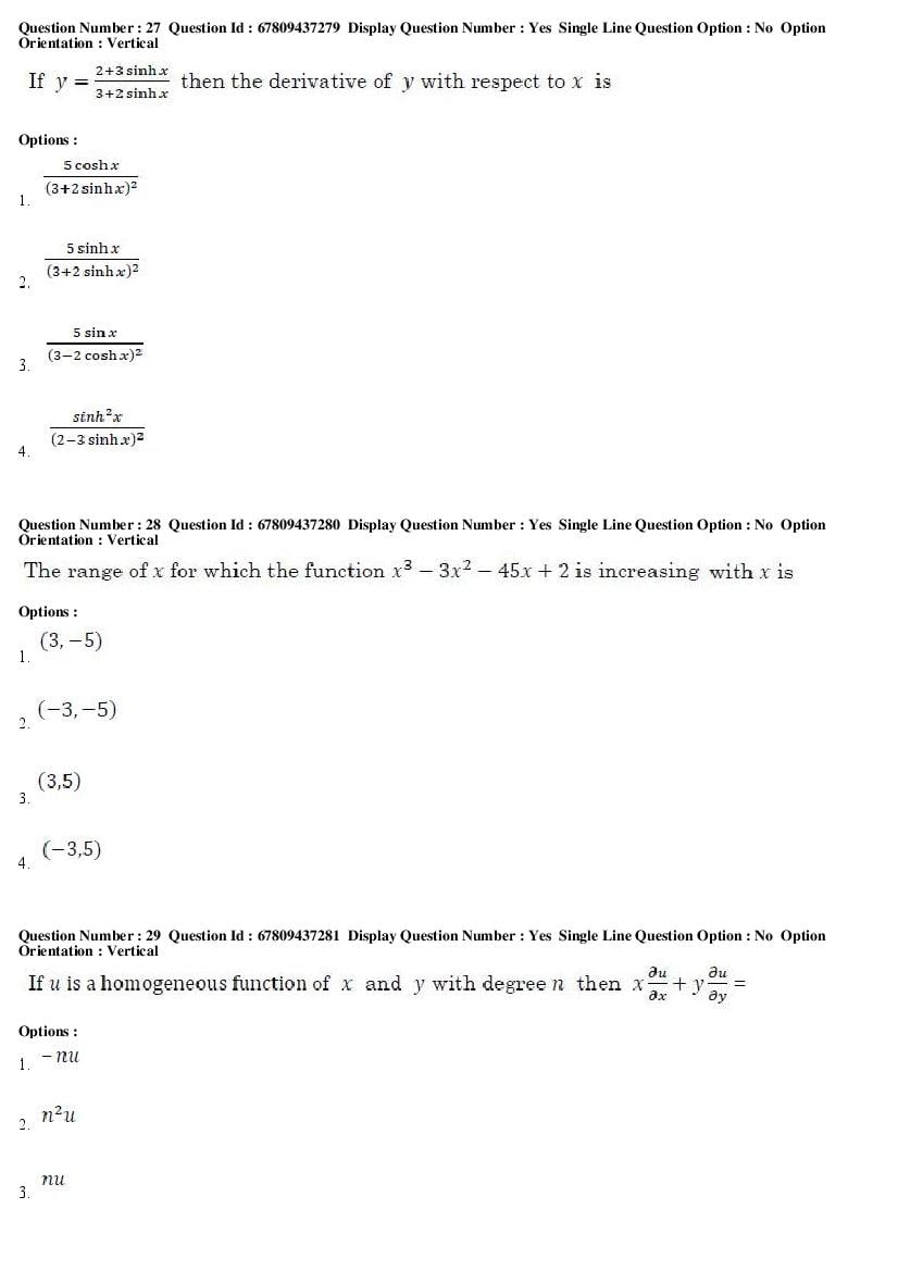 AP ECET 2019 Question Paper PDF with Answer Key (13 Papers)