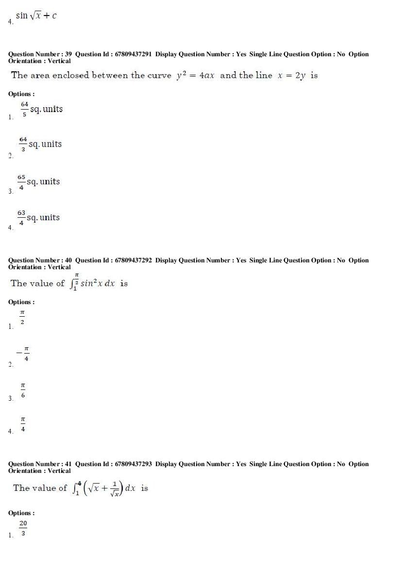 AP ECET 2019 Question Paper PDF with Answer Key (13 Papers)