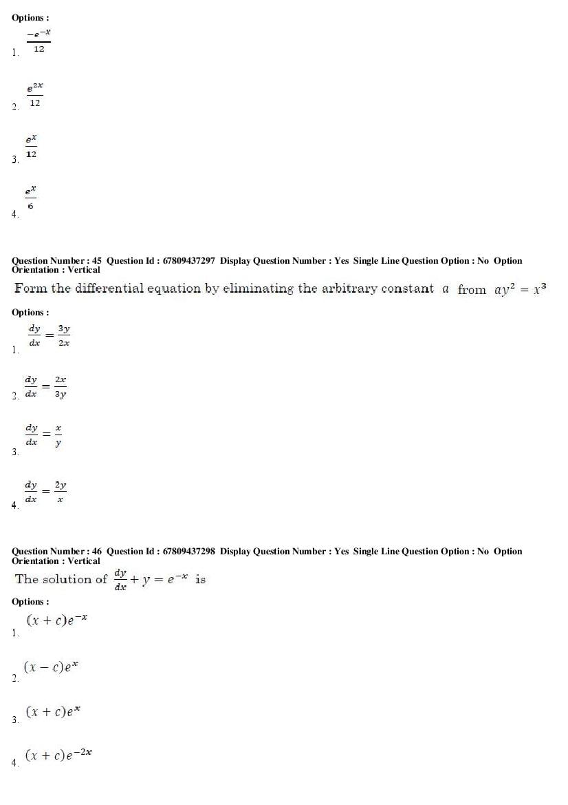 AP ECET 2019 Question Paper PDF with Answer Key (13 Papers)