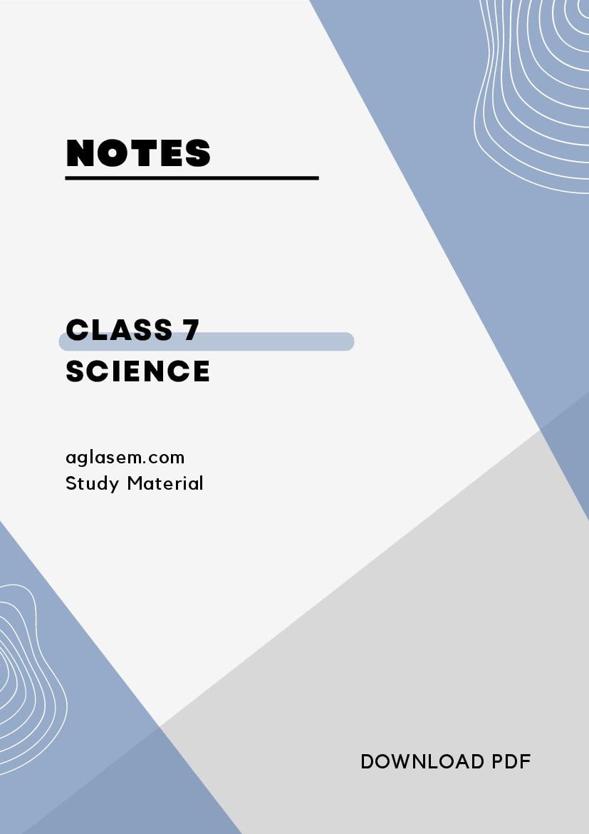 Class 7 Science Notes for Chapter 18 Waste Water Story - Page 1