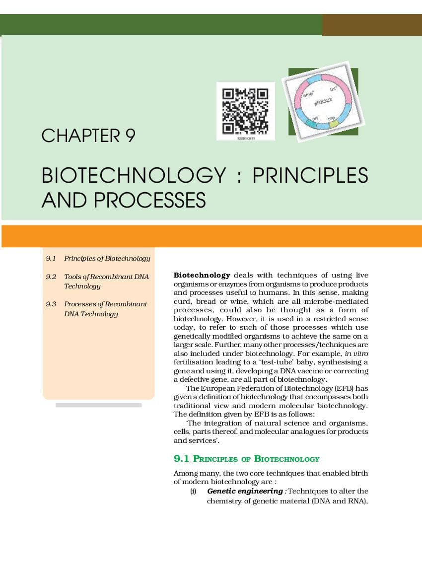 NCERT Book Class 12 Biology Chapter 9 Strategies for Enhancement in Food  Production