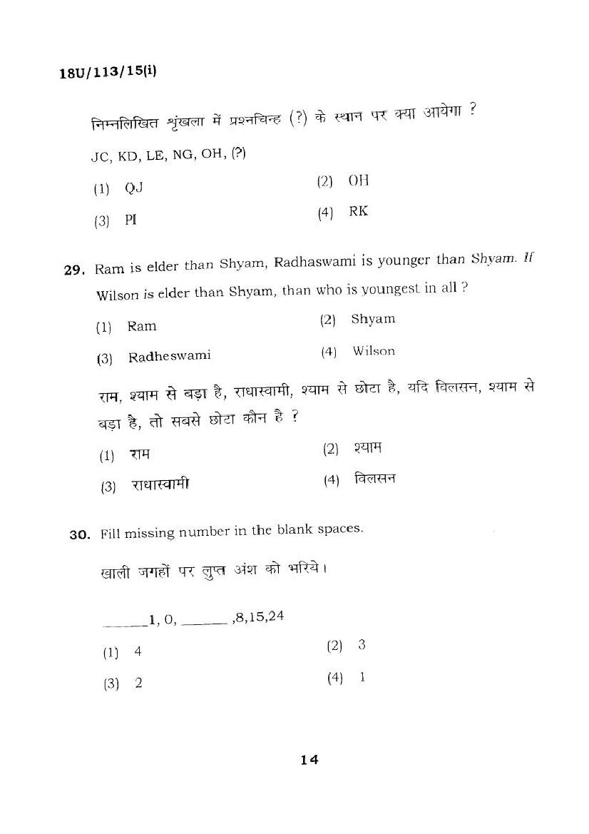 BHU UET 2018 Question Papers PDF (22 Programme Papers)