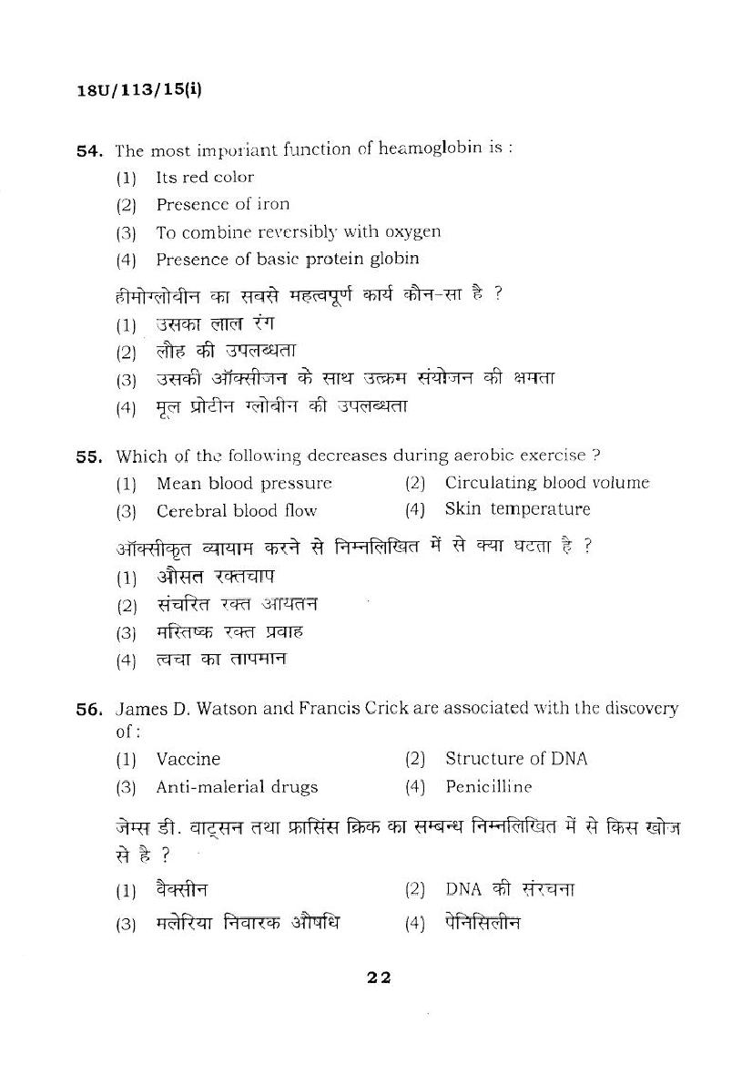 BHU UET 2018 Question Papers PDF (22 Programme Papers)