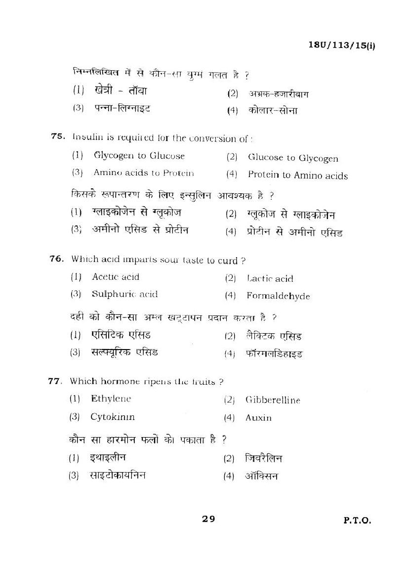 BHU UET 2018 Question Papers PDF (22 Programme Papers)