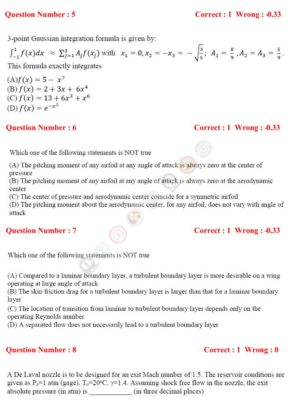 GATE 2017 Question Papers PDF with Answers (40 Papers)