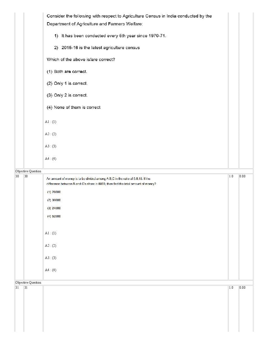IIMC Entrance Exam 2021 Question Paper PDF (6 Courses, with Answers)
