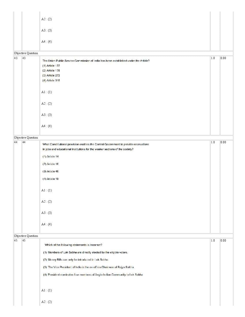 IIMC Entrance Exam 2021 Question Paper PDF (6 Courses, with Answers)