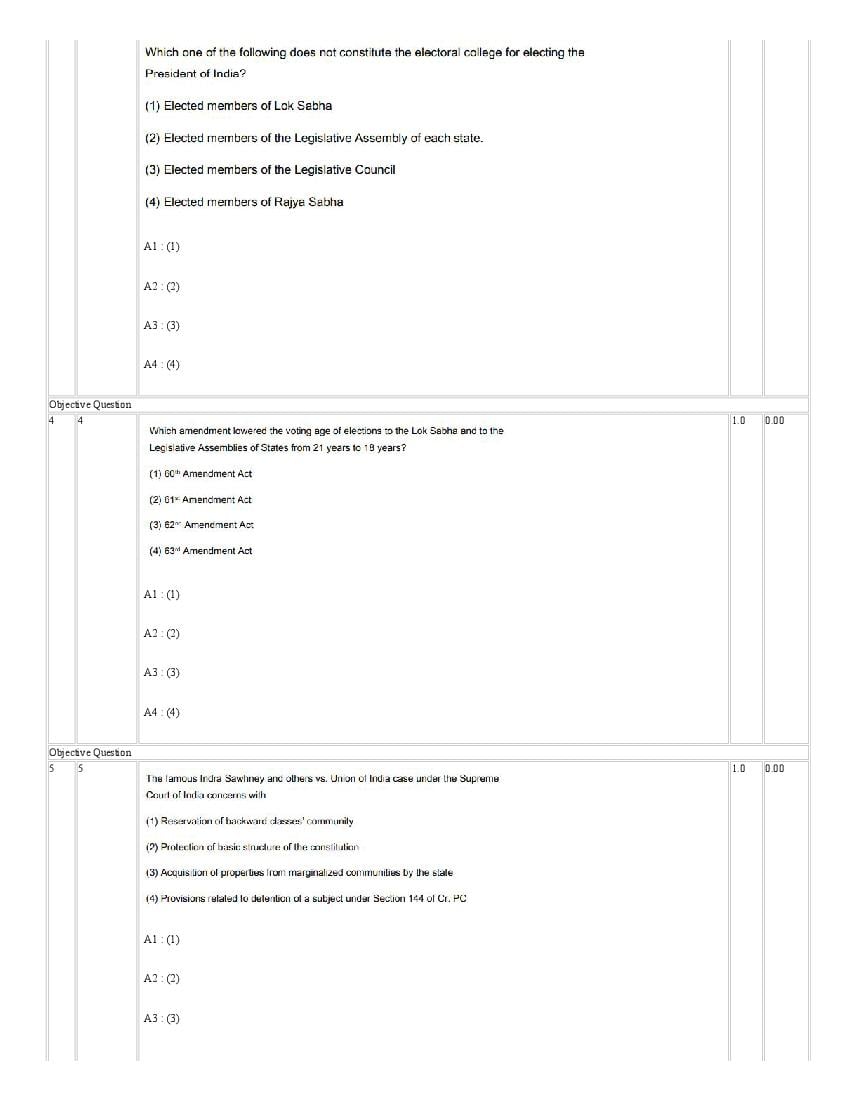 IIMC Entrance Exam 2021 Question Paper PDF (6 Courses, with Answers)