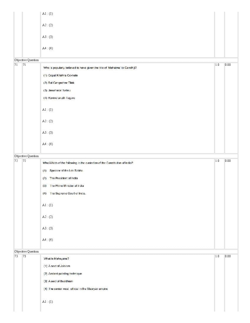 IIMC Entrance Exam 2021 Question Paper PDF (6 Courses, with Answers)
