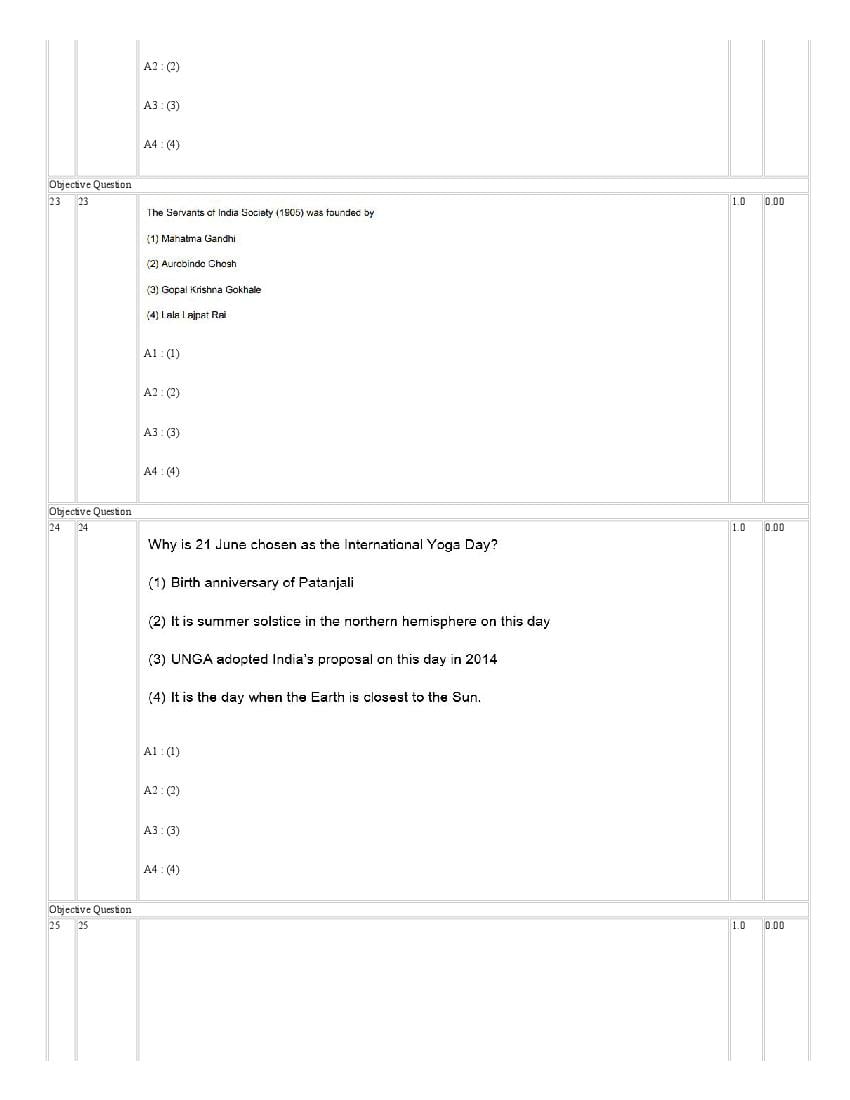 IIMC Entrance Exam 2021 Question Paper PDF (6 Courses, with Answers)