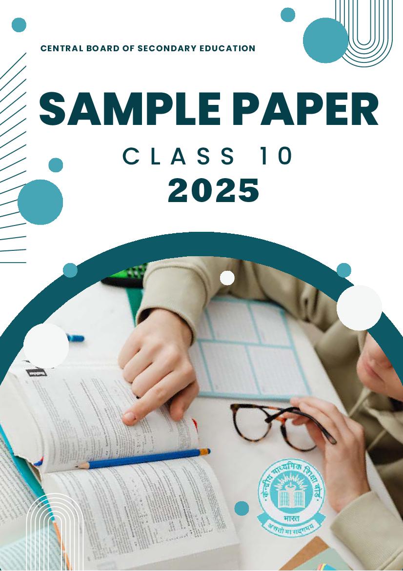 CBSE Class 10 Sample Paper 2025 for Persian - Page 1