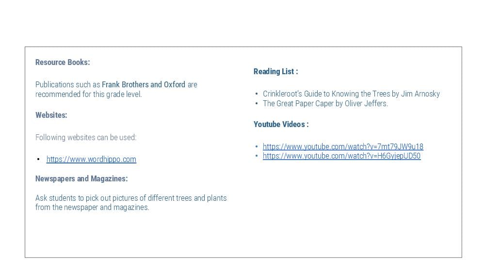 Teaching Material for Class 3 English – NCERT CBSE Handbook for Teachers