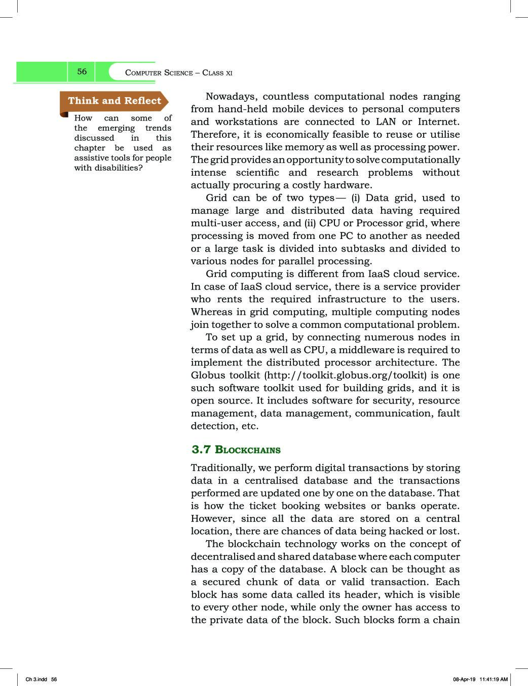 Ncert Book Class 11 Computer Science Chapter 3 Emerging Trends Ncert Book Class 11 Computer Science Chapter 3 Emerging Trends